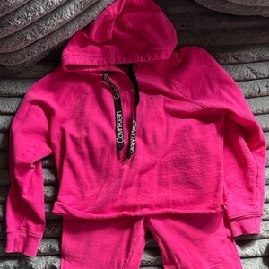 Calvin Klein Vibrant Pink Lounge Set